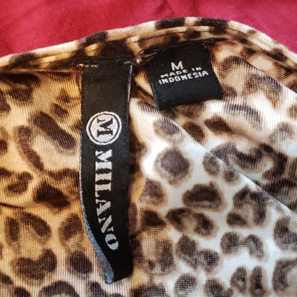 - Milano blouse cheetah print - Picture 7 of 8